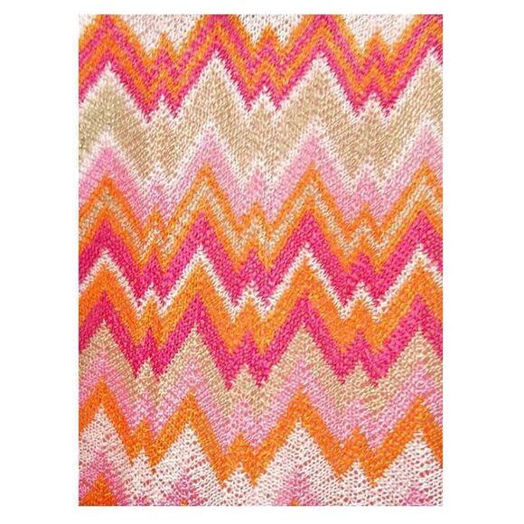 Trina Turk Women's Zen Crochet Tunic Swim Cover-Up (S/M, Multi) - Picture 3 of 3